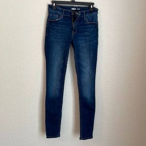 Super Skinny Mid Rise Jeans